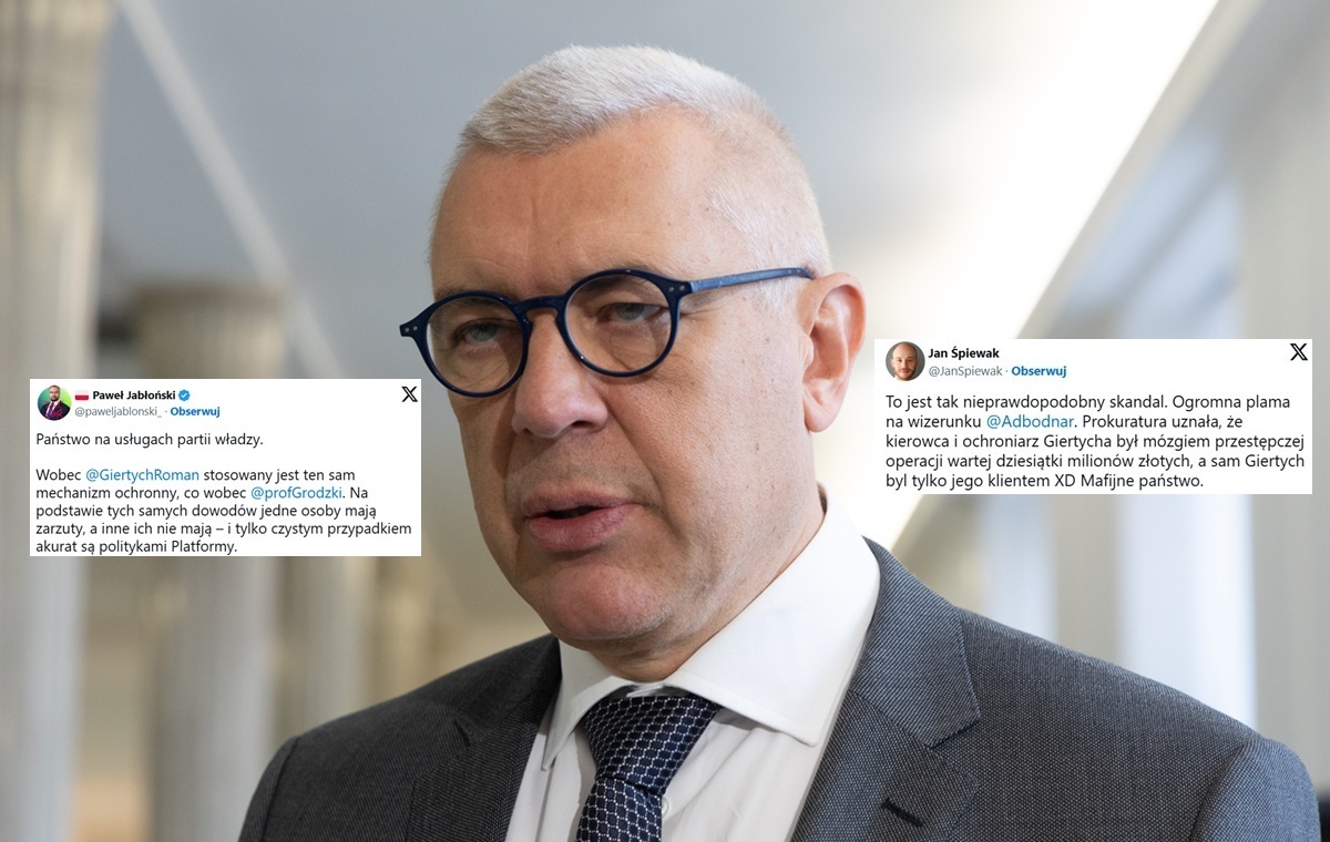 Kulisy umorzenia śledztwa wobec Giertycha. Burza w sieci