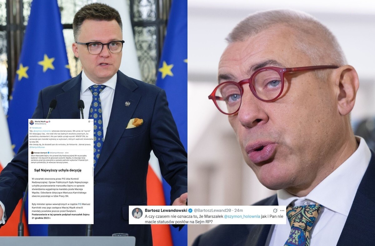 Giertych atakuje Hołownię ws. zaprzysiężenia Nawrockiego