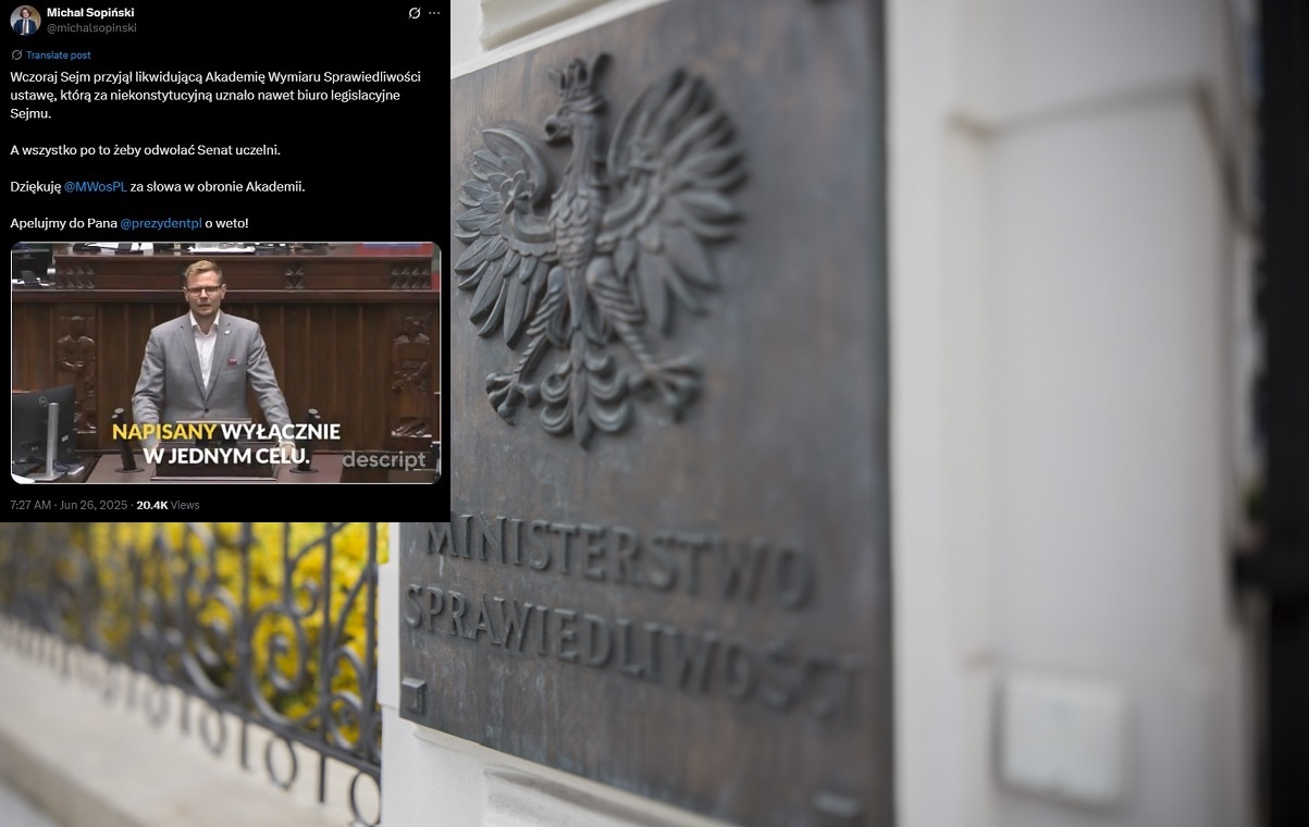 Napisali ustawę tylko po to, aby... odwołać rektora uczelni?