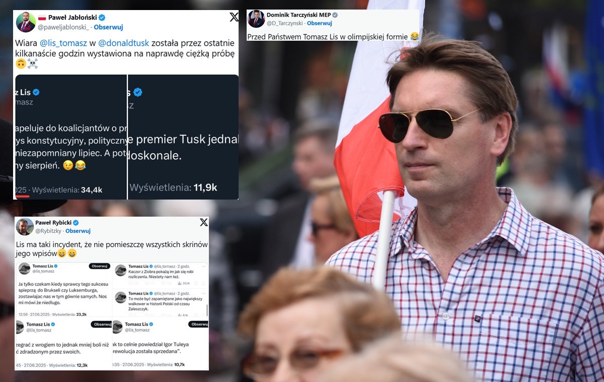 Fox has lost religion  in Tusk. He poured out a torrent of bile and grief on X