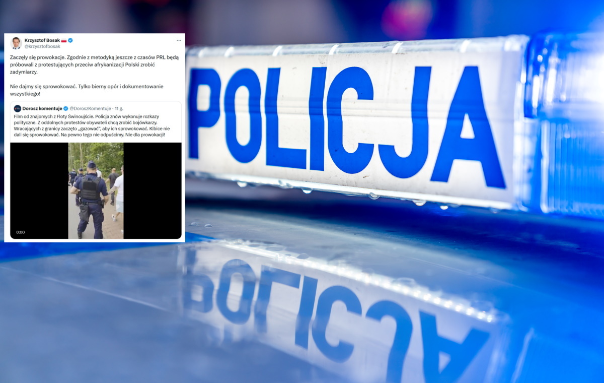 Kibice Floty ruszyli bronić granicy! Policja użyła gazu