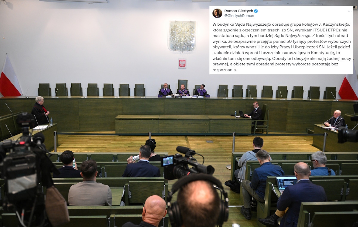 Giertych is going crazy! He calls judges of the ultimate  Court cronies of the president   of PiS