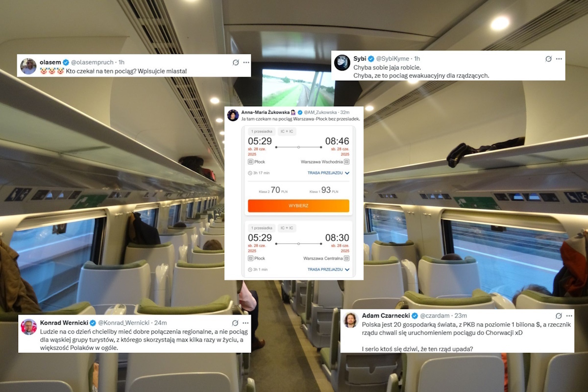 Szłapka: Rusza pociąg do Chorwacji. W sieci wrze!