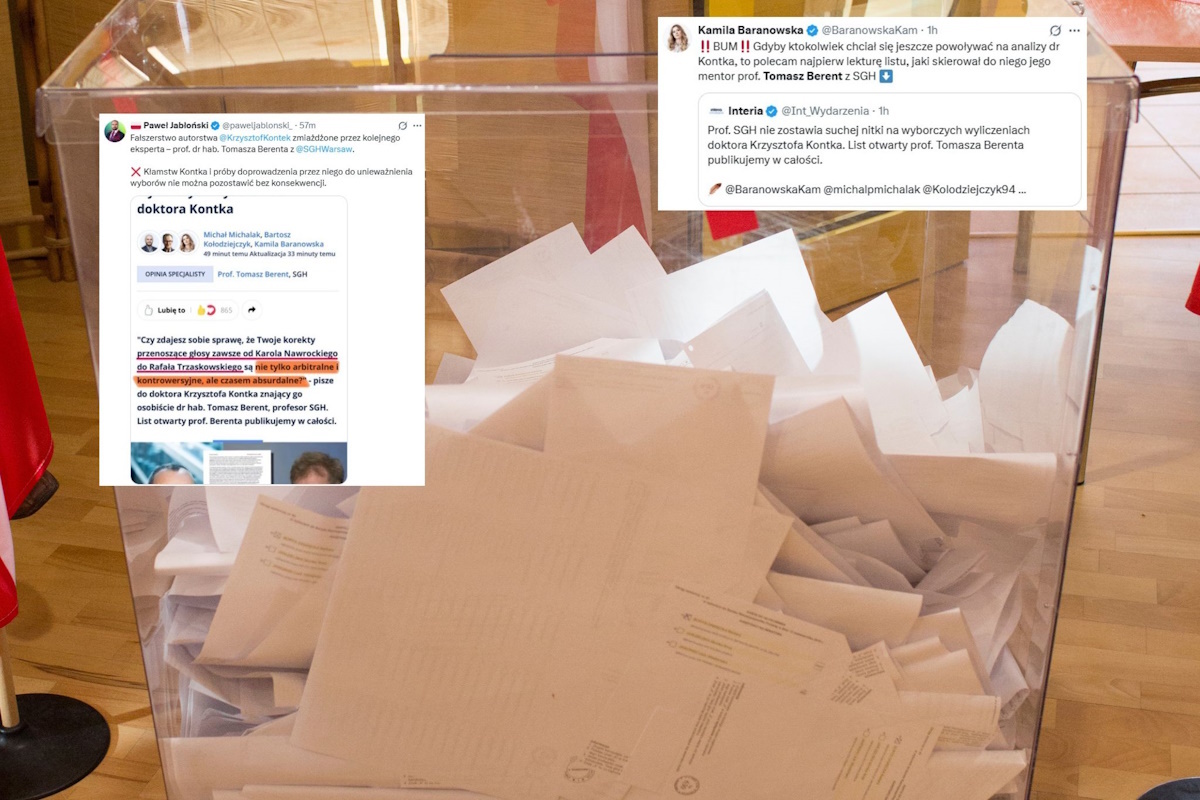 Prof. Berent of SGH crushes Dr. Kontek's narrative