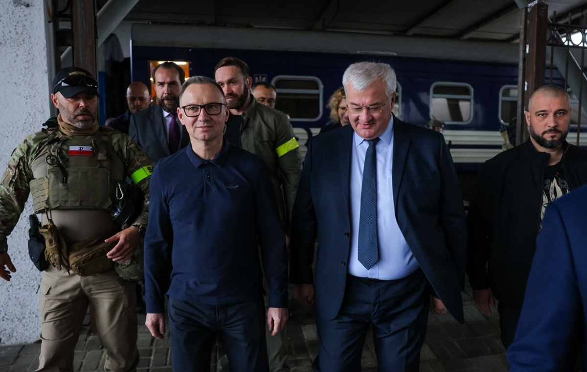 Prezydent Duda przybył do Kijowa! Niezapowiedziana wizyta