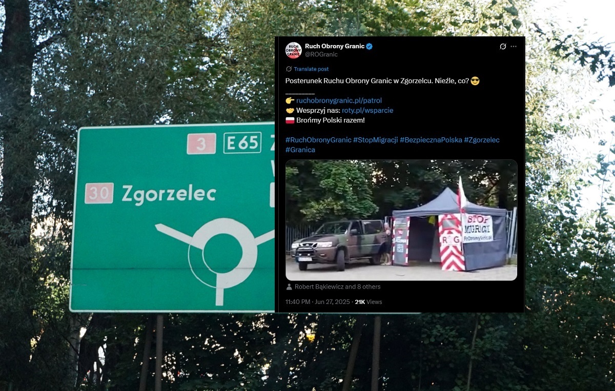 Pracowita noc Ruchu Obrony Granic w Zgorzelcu!