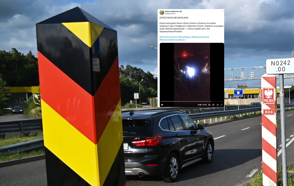 Ruch Obrony Granic zatrzymał migrantów!"Musimy działać sami"
