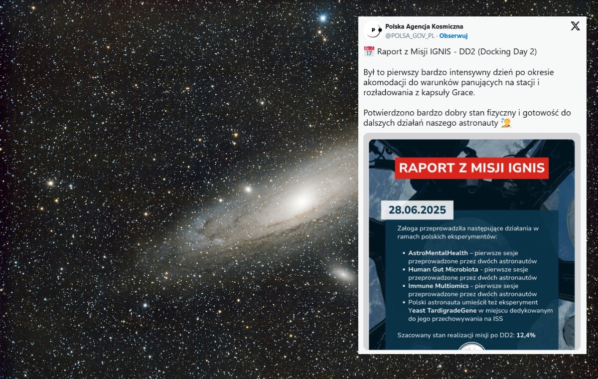 Załoga Ax-4 pracowała nad trzema polskimi eksperymentami!