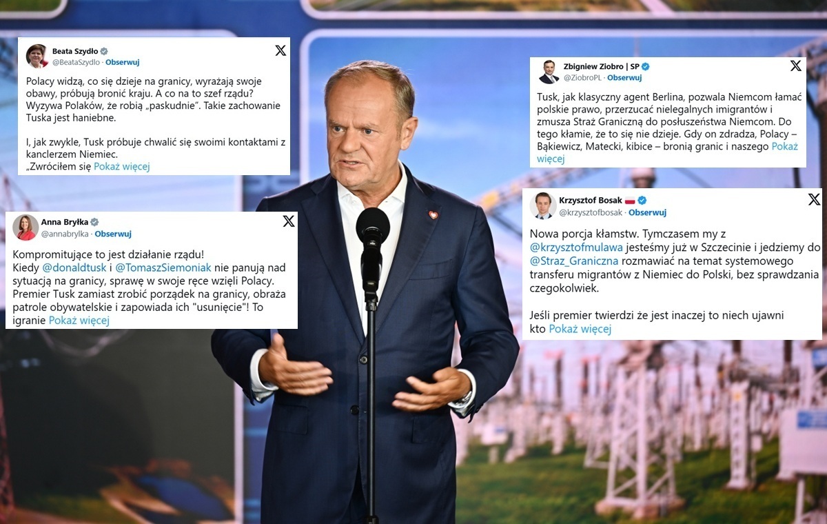 Fala krytyki w sieci po słowach Tuska o ochronie granicy!