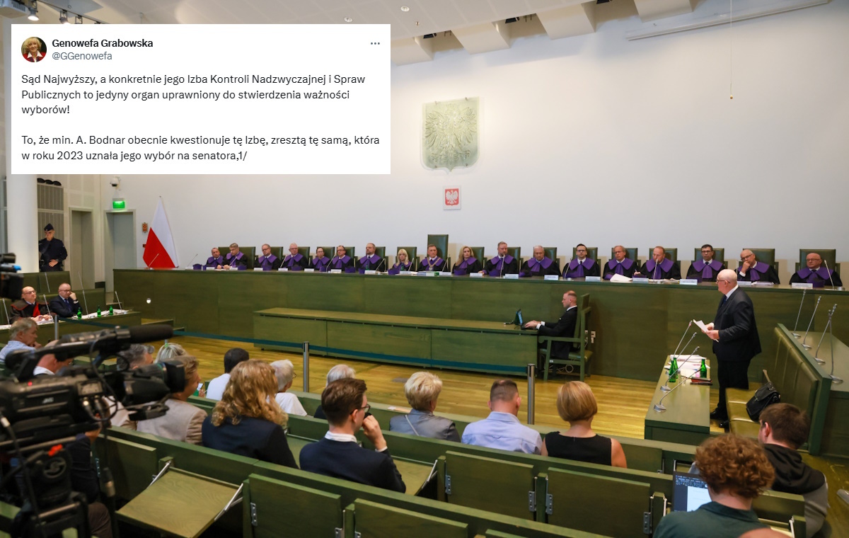Prof. Grabowska defends the ultimate  Court&#39;s Chamber of Control and refutes Bodnar&#39;s theses!