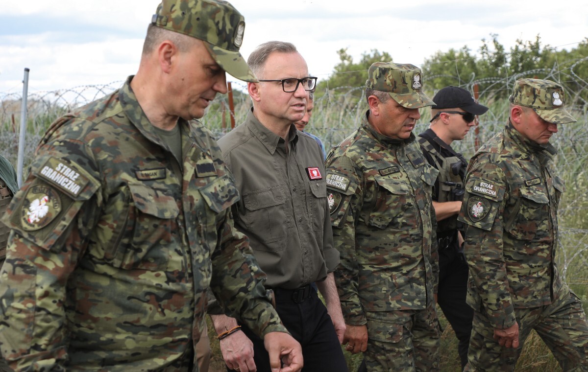 President Duda at the border: Thank you for this dedicated service