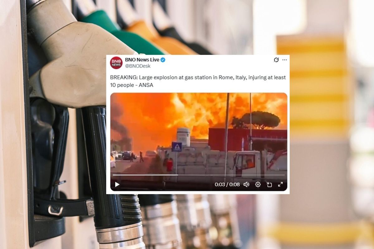 Potężny wybuch w Rzymie! Są ranni