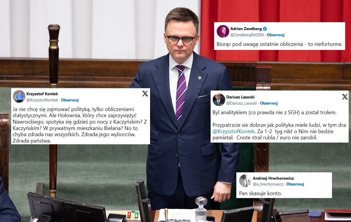 "Ekspert" Kontek oskarża Hołownię o "zdradę"