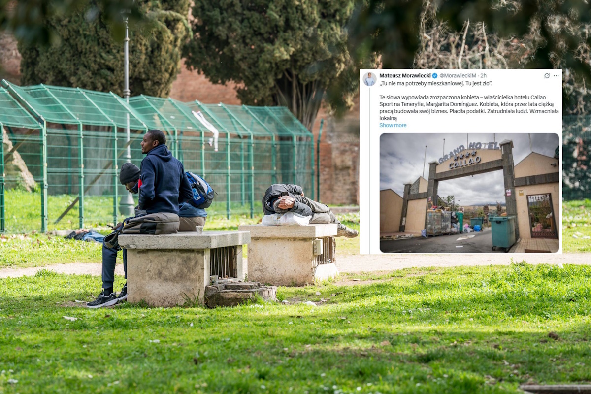Migranci zniszczyli hiszpański hotel. Morawiecki apeluje
