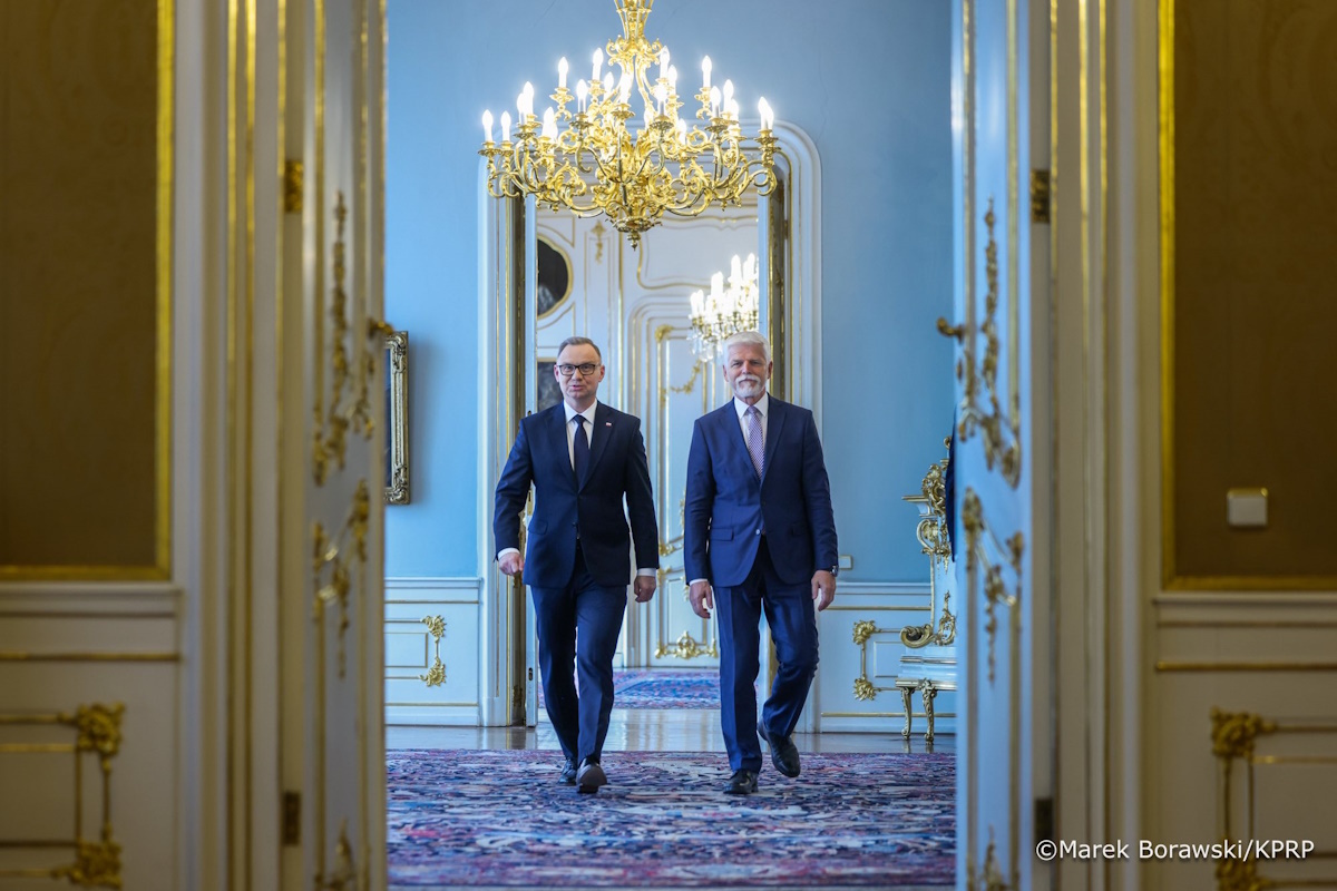 President Duda on his last abroad  visit to the Czech Republic