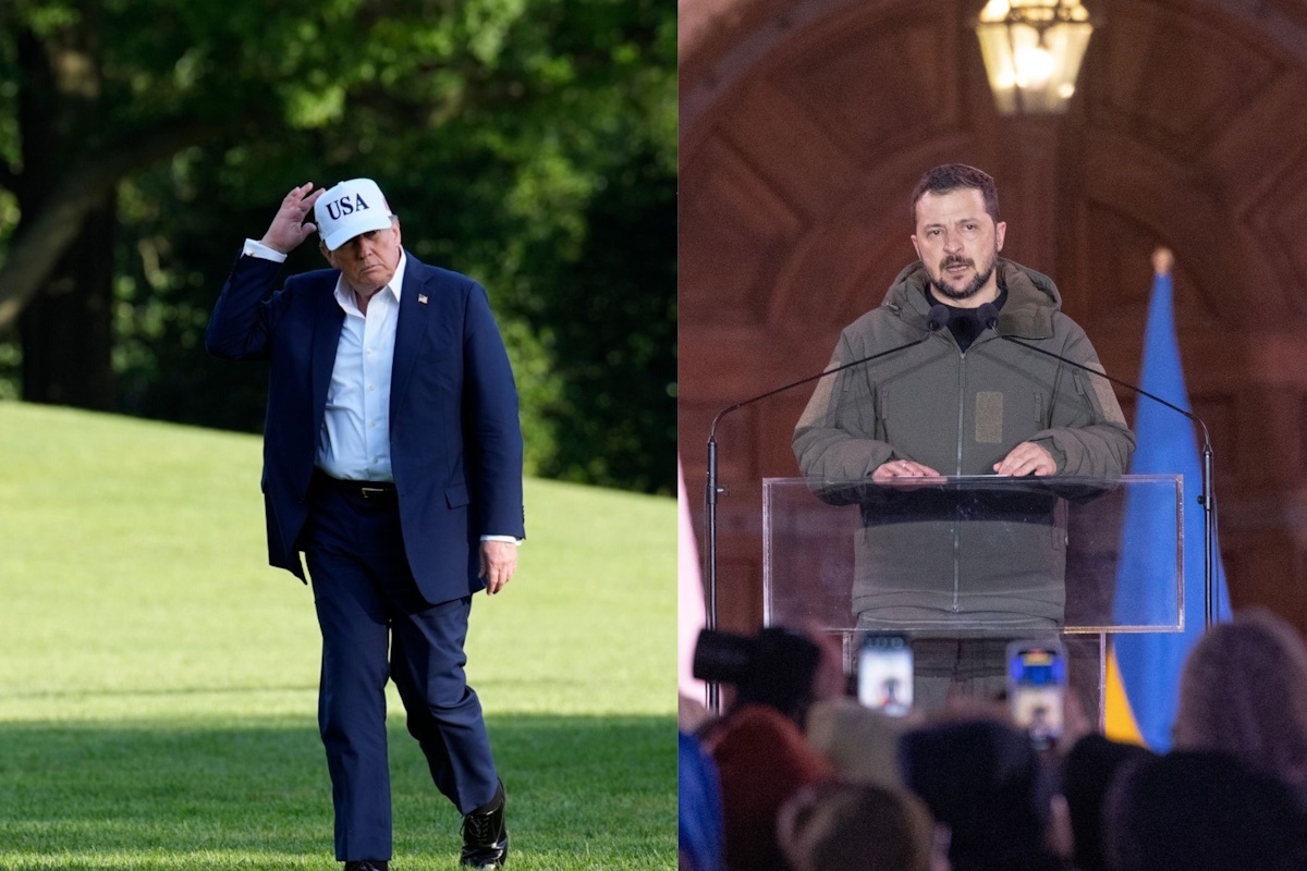 Zełenski rozmawiał z Trumpem o ambasadorze Ukrainy w USA