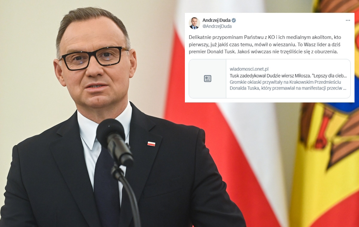 Решительный ответ президента Дуды! Напоминает Туску о его словах