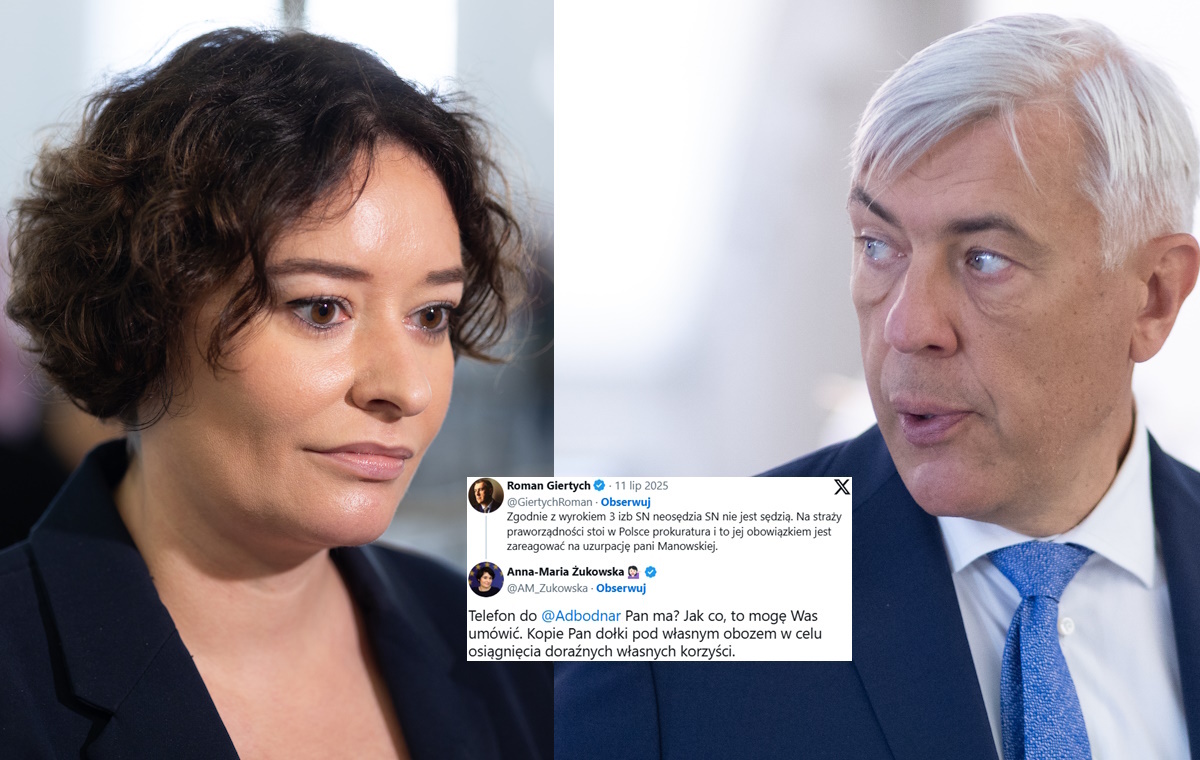 Giertych napuszcza Bodnara na SN. Żukowska: Kopie Pan dołki
