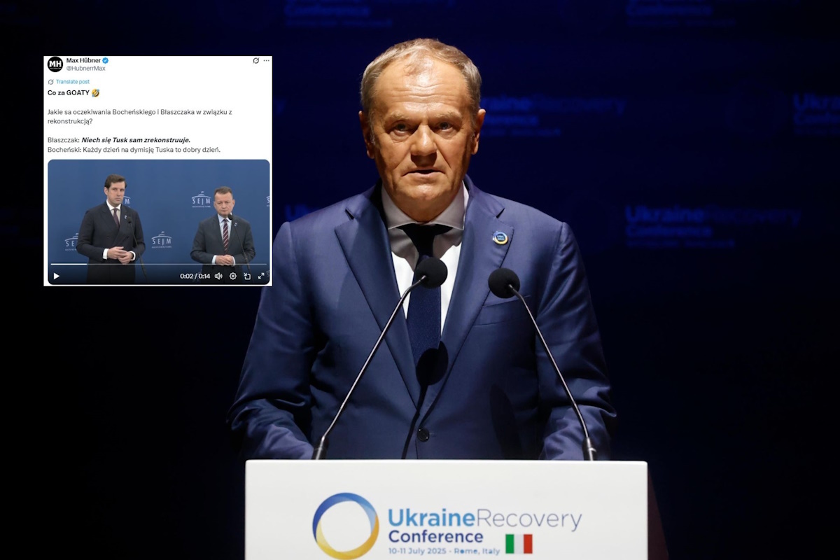 Błaszczak: Tusk powinien się zrekonstruować się sam