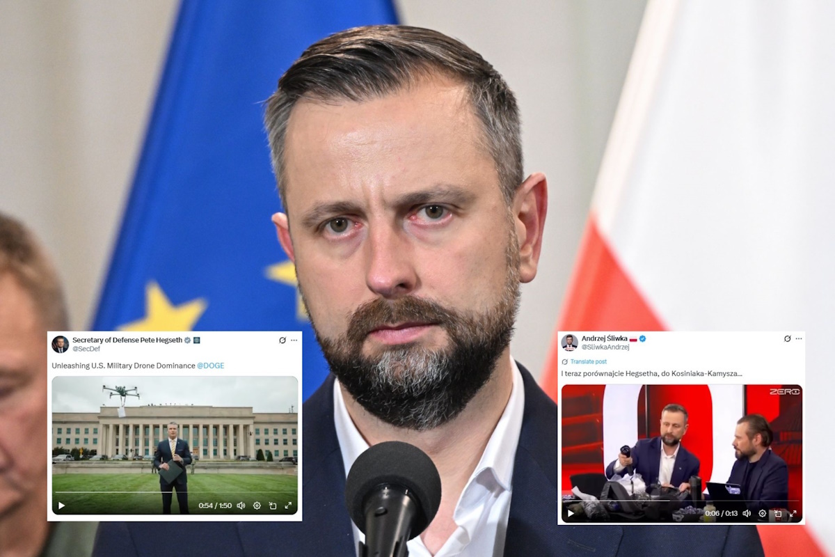 Bezlitosne porównanie Kosiniaka-Kamysza i Hegsetha