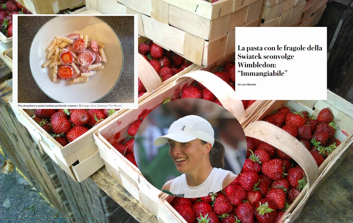 Burza ws. makaronu z truskawkami Igi Świątek!