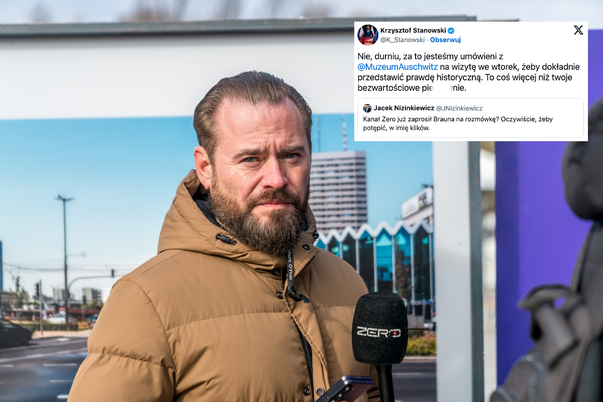 Stanowski do Nizinkiewicza: Bezwartościowe pier...nie