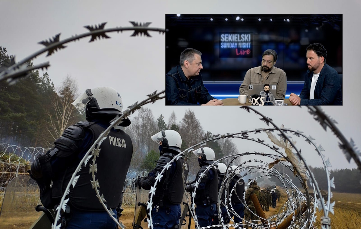 They&#39;ve never played this before! Sekielski attacks Tusk on the border issue