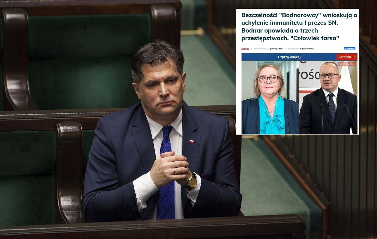 TYLKO U NAS. Kaleta: Bodnar stara się przebłagać führera PO