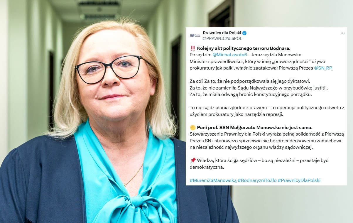 «Адвокаты за польскость» защищают первого председателя Верховного суда: теракт Боднара
