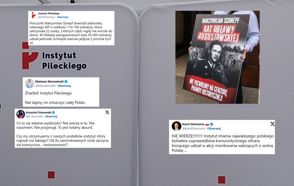 Skandal! Instytut Pileckiego broni Maksymiliana Sznepfa