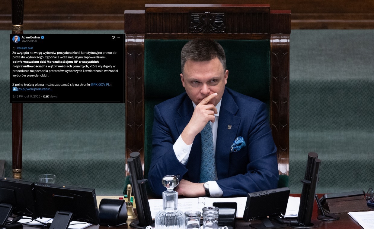 Co za kombinacje? Bodnar pisze do Hołowni ws. zaprzysiężenia