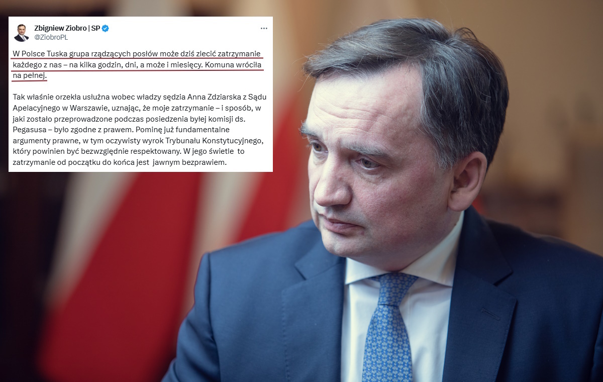 Ziobro to Bodnar: There will be no more thick lines