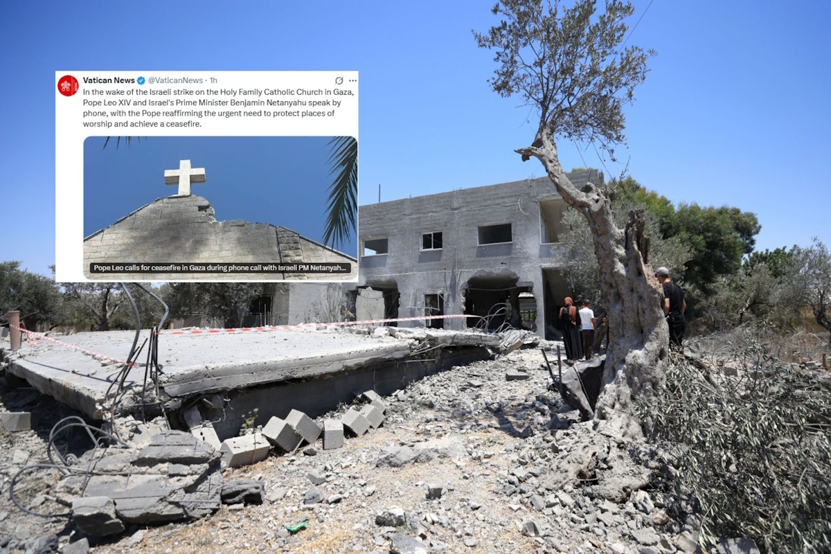 Leon XIV rozmawiał z Netanjahu. Zaapelował o pokój w Gazie