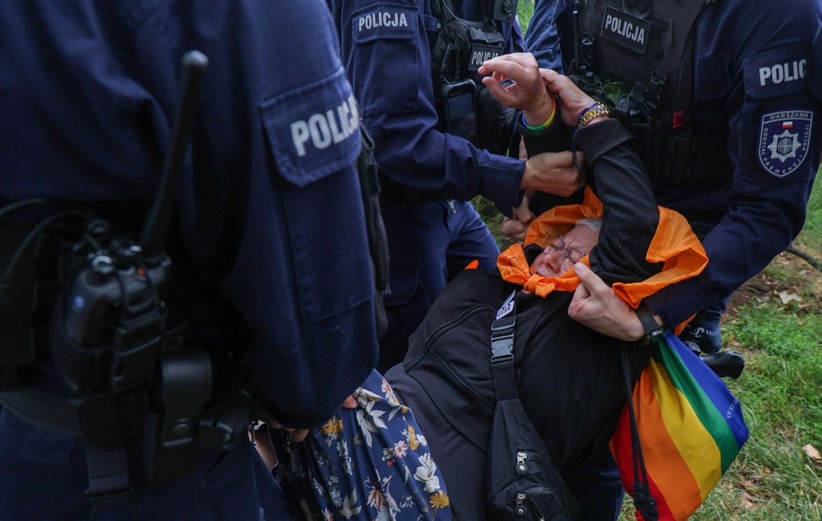 Katarzyna Augustynek wyniesiona z trasy prawicowego marszu