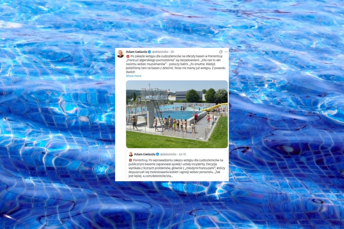 Zakaz wstępu dla migrantów. Koniec z agresją na basenie