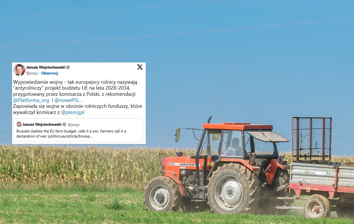 "To wypowiedzenie wojny". Rolnicy przeciw unijnemu budżetowi