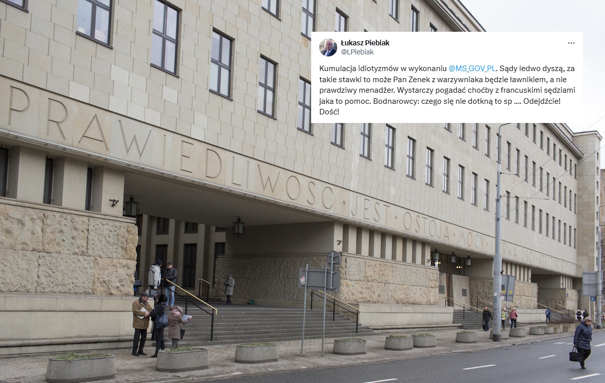 Ławnicy w sprawach gospodarczych? Piebiak: Idiotyzmy