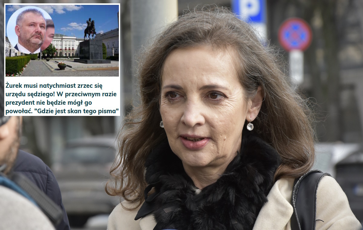 Żurek i zrzeczenie się urzędu sędziego. Szefowa KRS wyjaśnia