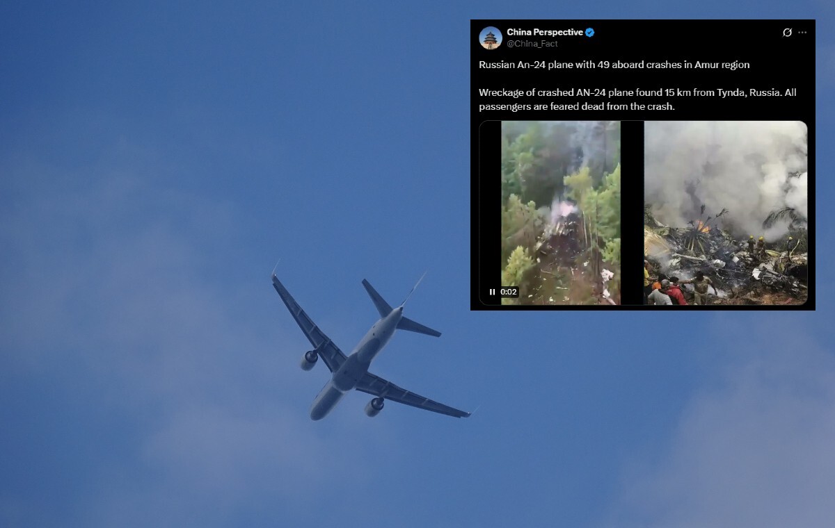 Na Dalekim Wschodzie Rosji rozbił się samolot pasażerski