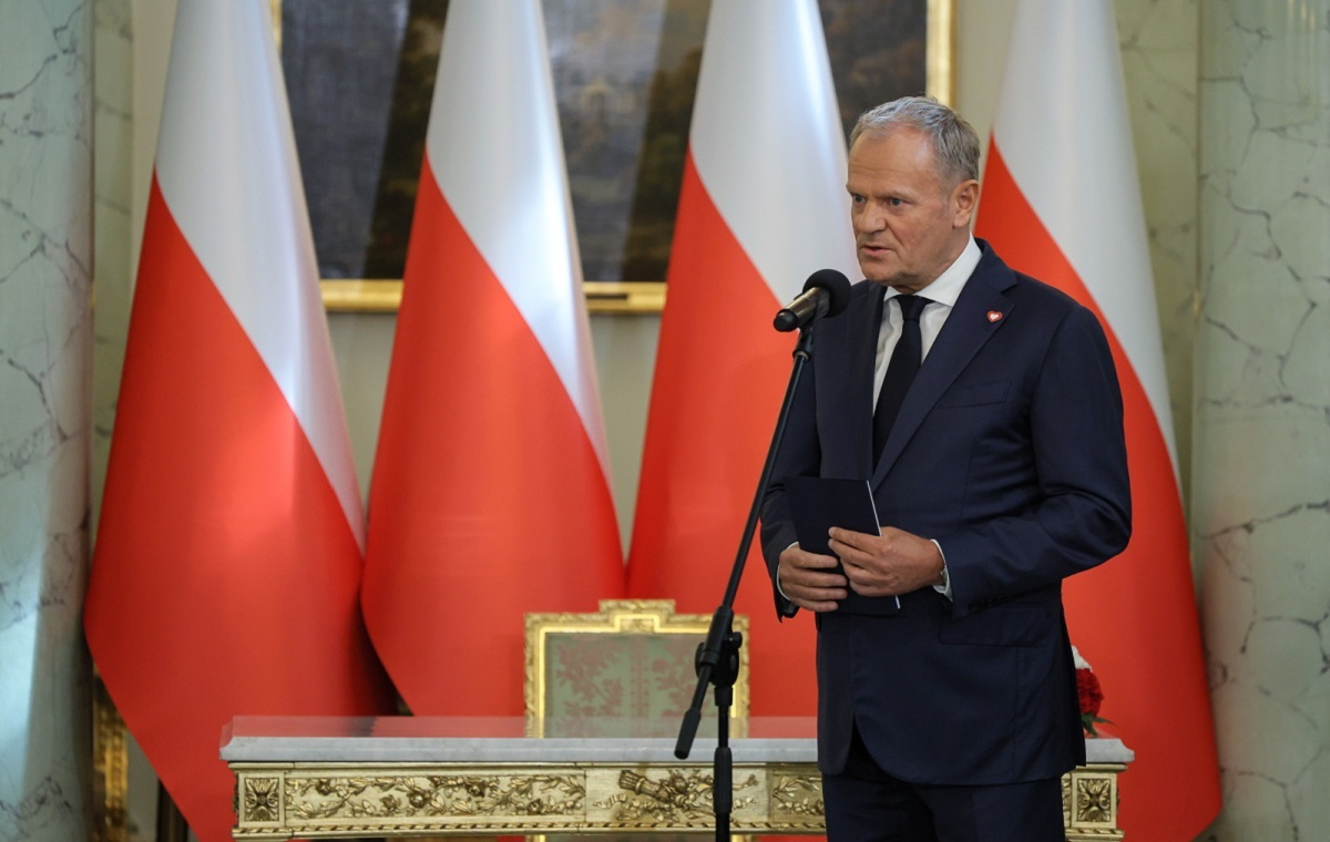 Skandaliczne zachowanie Tuska w Pałacu Prezydenckim!