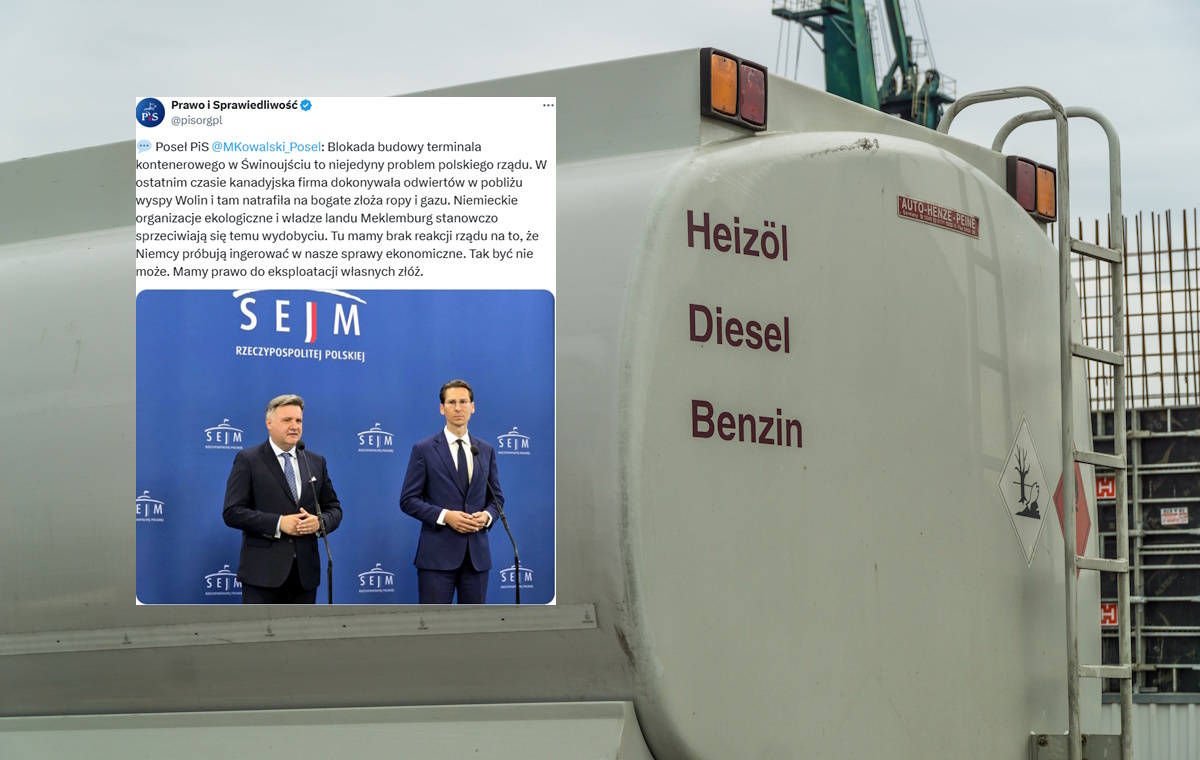 Germany is blocking Polish oil. Kowalski: Where is Tusk's government?