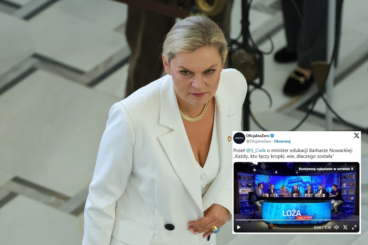 Nowacka pozostała w MEN. Tajemnicze słowa posła od Hołowni