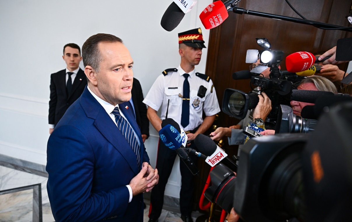 Nawrocki po spotkaniu z Hołownią: W sierpniu złożę ustawy