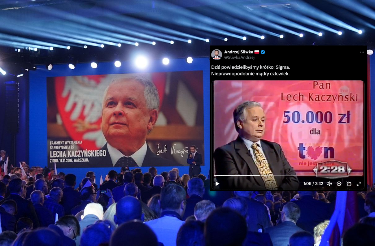 To nagranie ze śp. Lechem Kaczyńskim robi furorę w sieci!