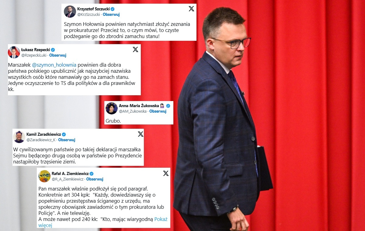 Hołowni proponowano zamach stanu. Wybuchła burza w sieci!