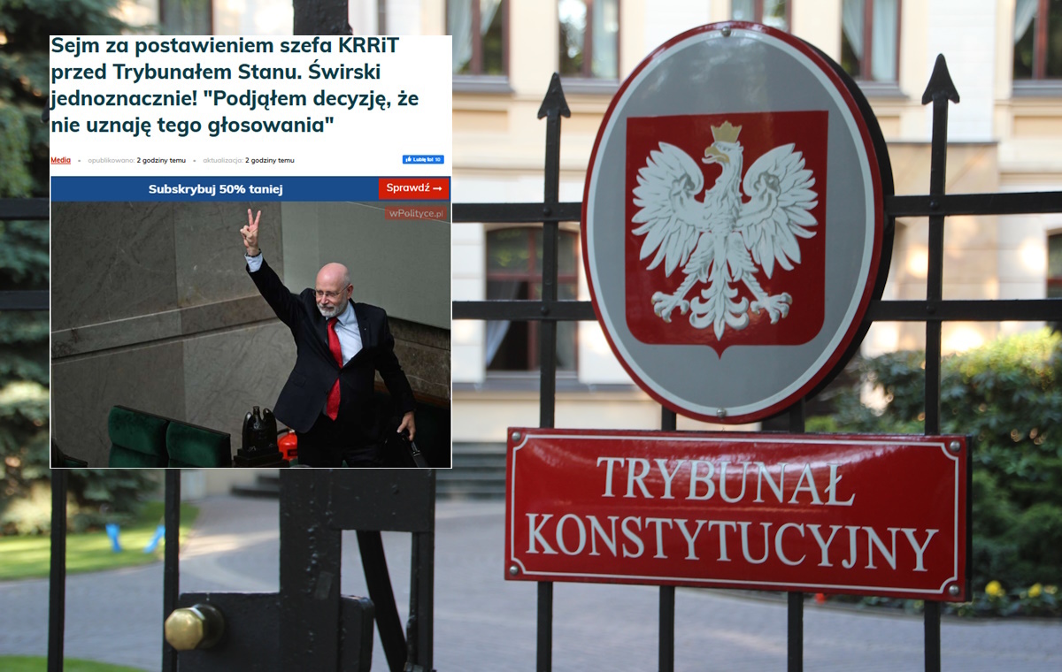 Decyzja Sejmu ws. Świrskiego niekonstytucyjna! TK punktuje