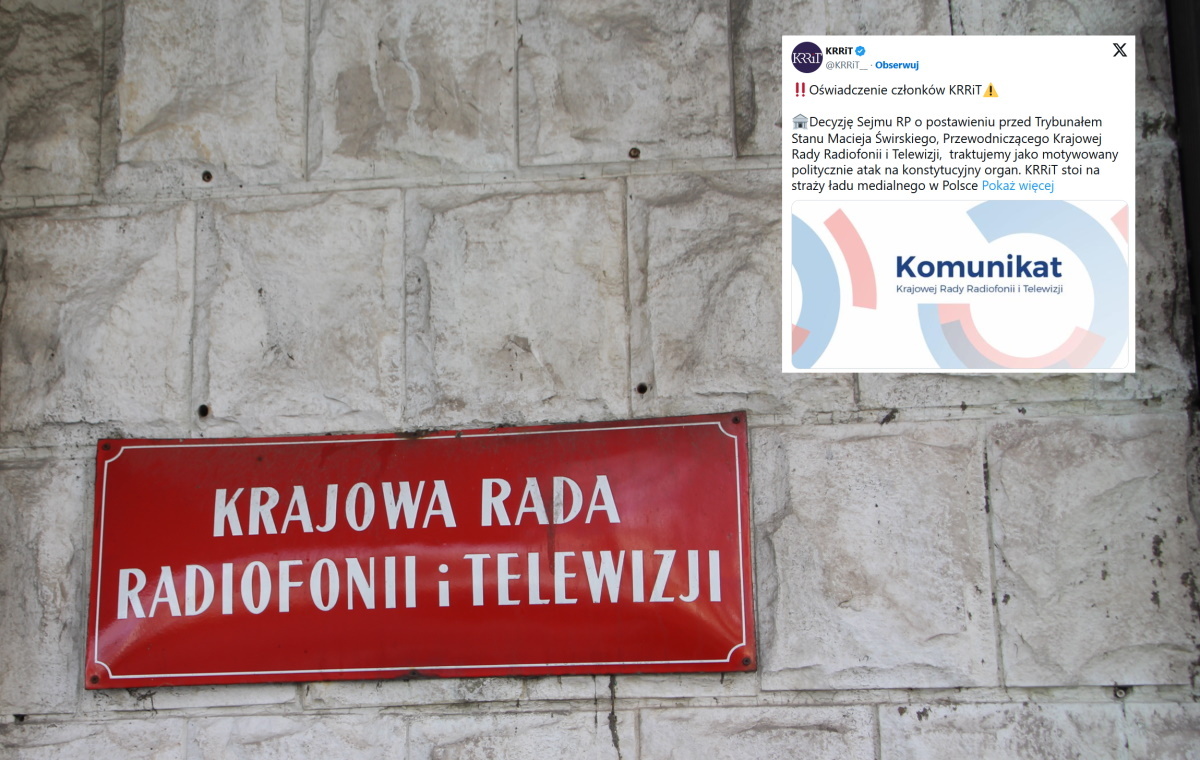 Członkowie KRRiT: Decyzja ws. Świrskiego politycznym atakiem