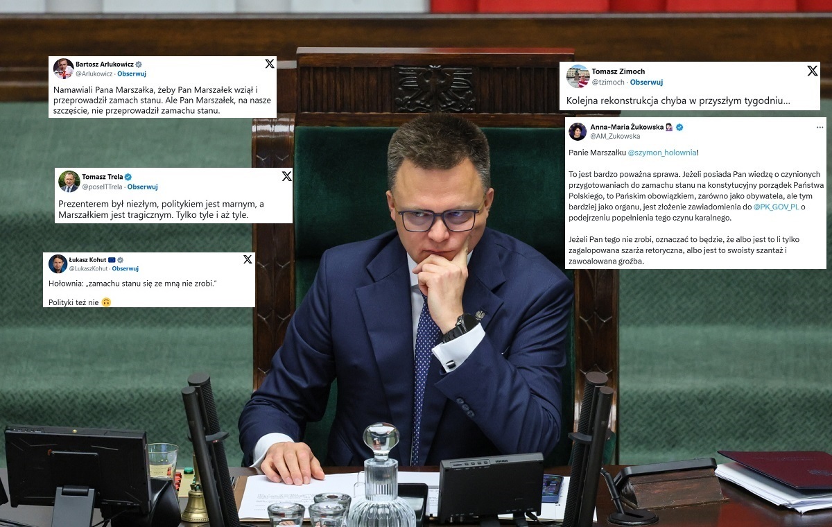 Zmasowany atak polityków Koalicji 13 grudnia na Hołownię!