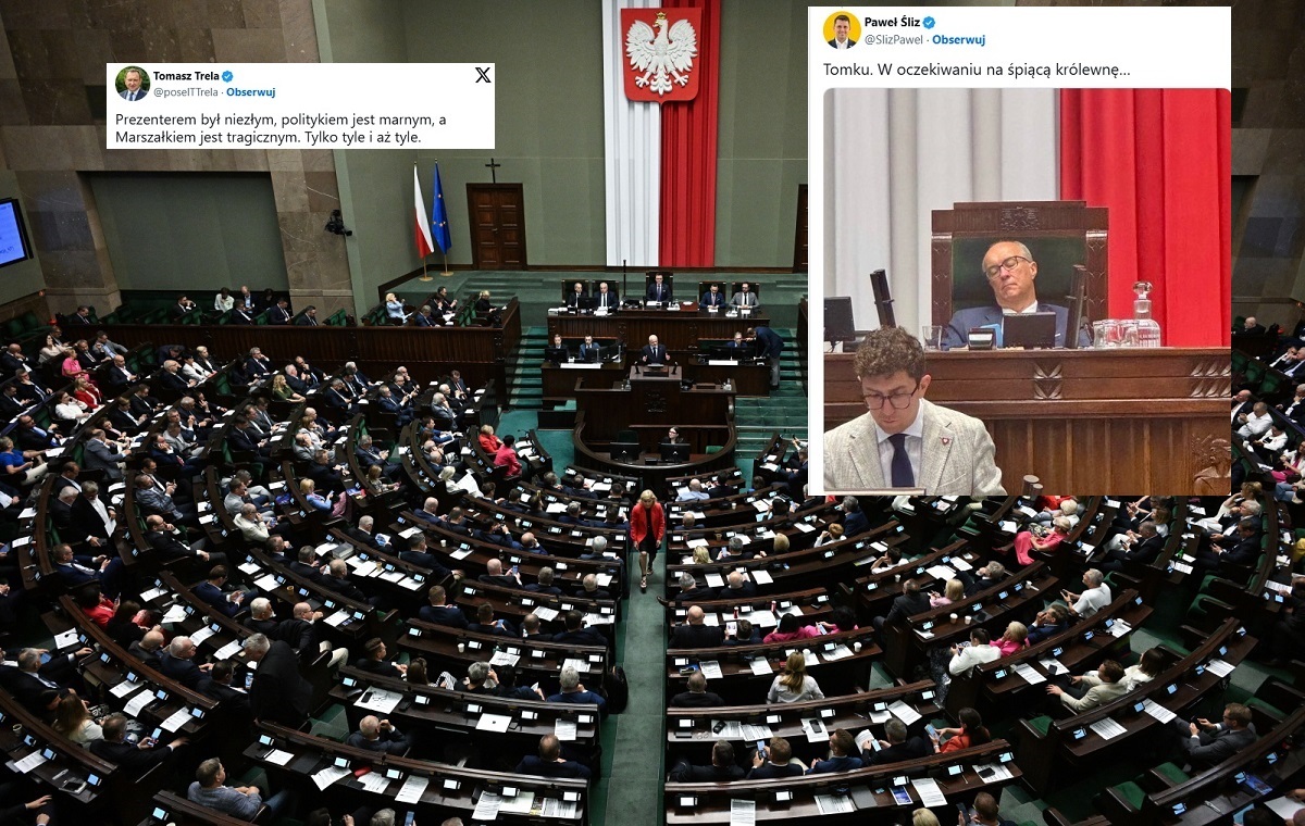 Wymiana Treli i Śliza! Poszło o słowa marszałka Hołowni