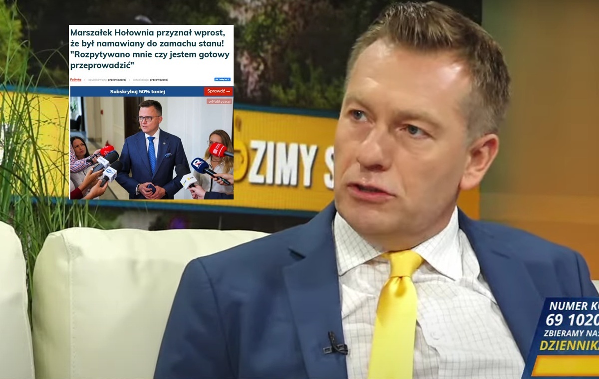 Pietrykowski: Holownia presented his political diagnosis